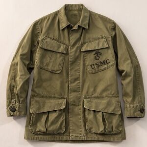 1960s USMC Vietnam Era Utility Field Jacket OG107